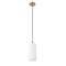 Z-Lite Monty 1 Light Pendant, Heritage Brass & Matte Opal 732P17-HBR - alternate 7
